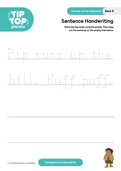 Worksheets for Sounds of the Alphabet: recap all sounds (Book 8 - Viv)